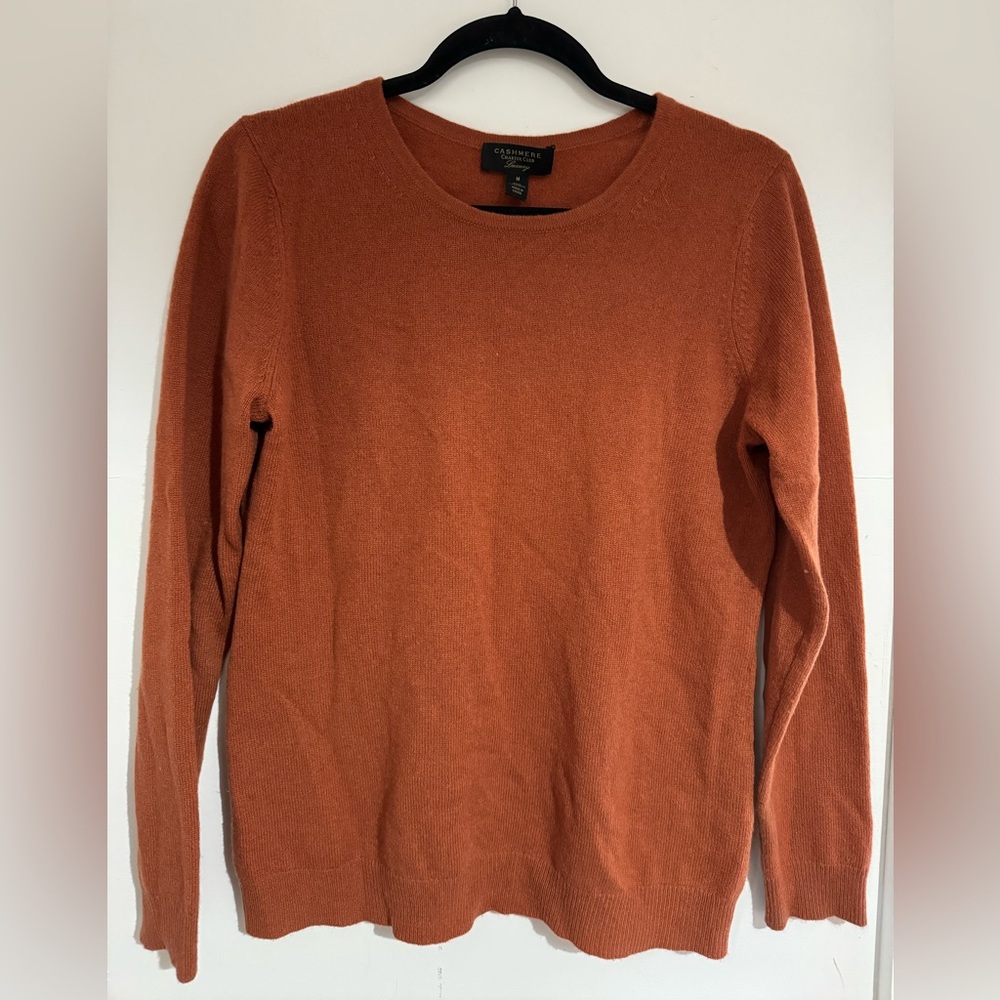 Charter Club Rust Long Sleeve Top